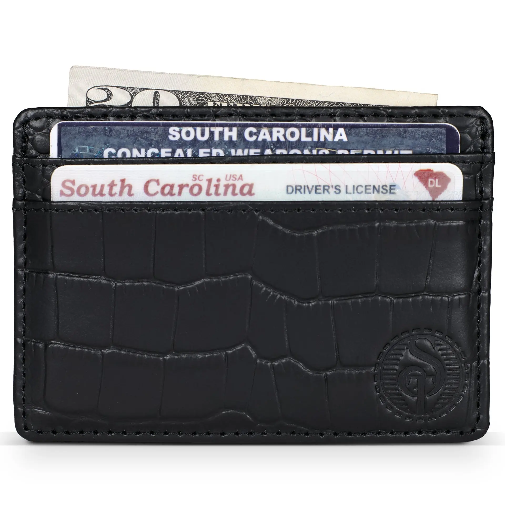 Alligator Wallet Embossed