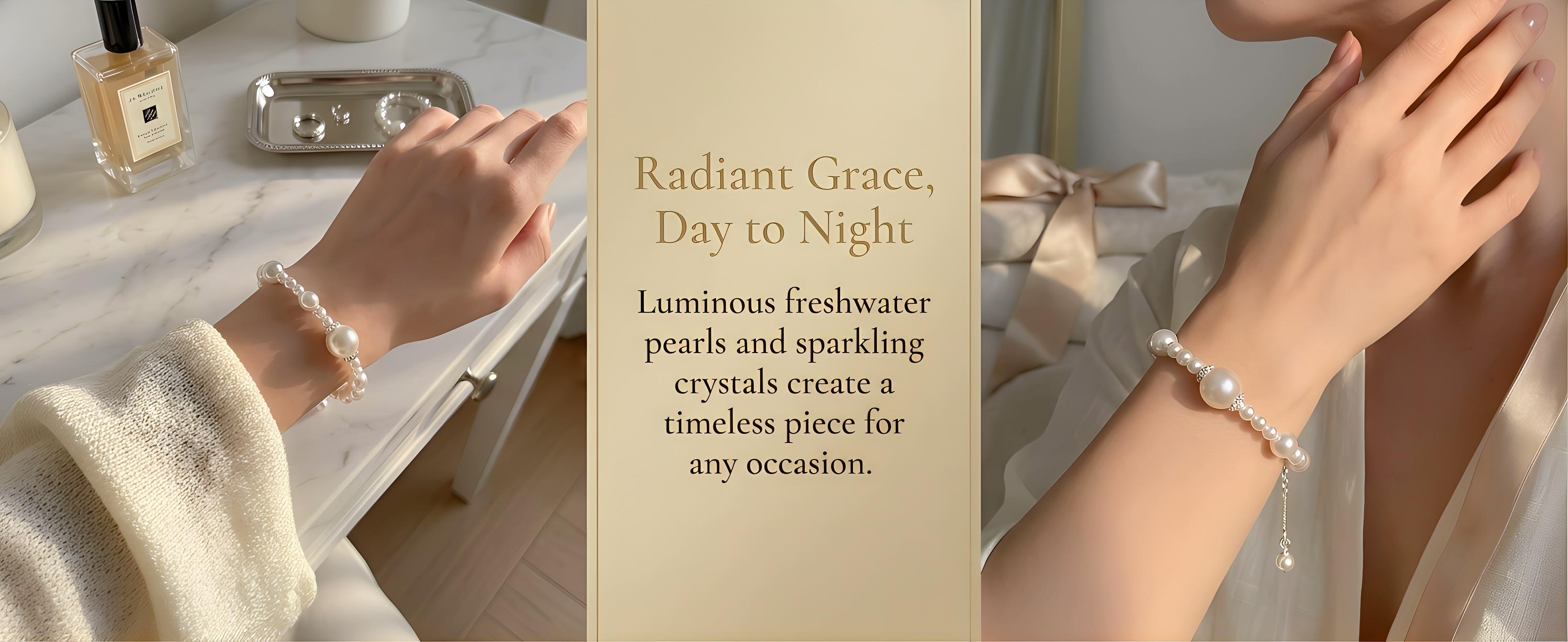 French Vintage-Inspired Pearl Bracelet — Light Luxury, Niche Design, and Refined Elegance; A Versatile, High-End Beaded Accessory