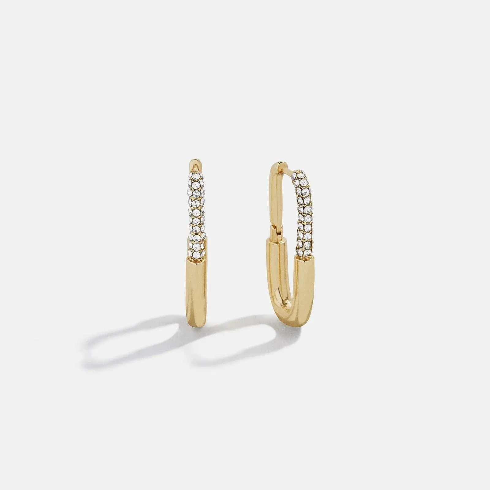 Liza Small Hoops Shape Earrings - Earrings Jewelry, Ear Hoops, Fashion Costume Accessories