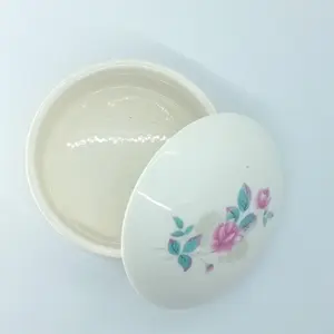 Porcelain Powder Jar