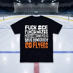 Puck ICE Go Fly T-Shirt, Sweatshirt, Hoodie Cozy Cotton-Poly Blend All Seasons Classic Fit & Crew Neckline