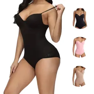 Shapewear for Women Tummy Control Full Body Shaper Elasticity Slimmer Shapewear Seamless Camisole Bodysuits