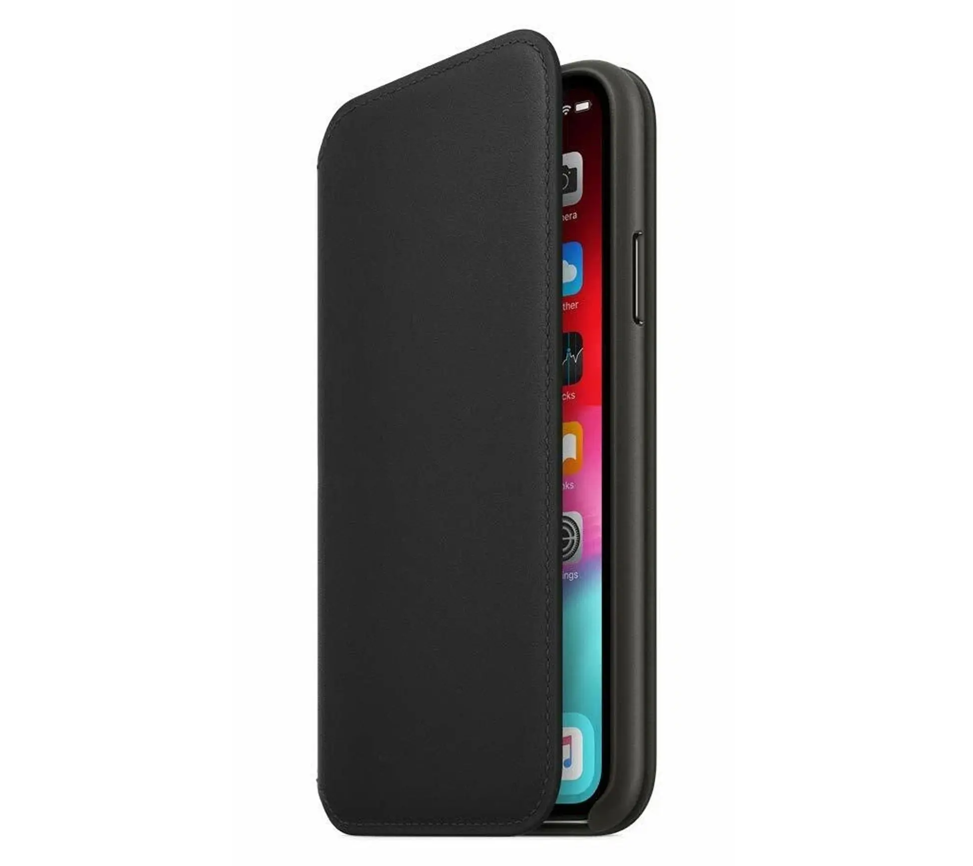 Apple iPhone X Leather Folio Case Apple iPhone X Leather Folio Case