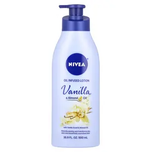 Nivea Oil Infused Lotion, Vanilla & Almond Oil, 16.9 fl oz (500 ml) Nivea Oil Infused Lotion, Vanilla & Almond Oil, 16.9 fl oz (500 ml)