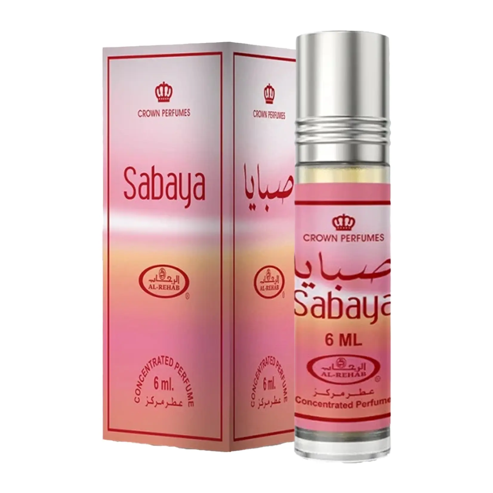 Al Rehab Sabaya for Unisex Concentrated Perfume Oil Rollerball, 0.2 Ounce