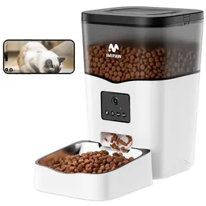 101Oz Smart Automatic Cat Feeder 3L WIFI and HD Camera Dog Pet Food Dispenser 10
