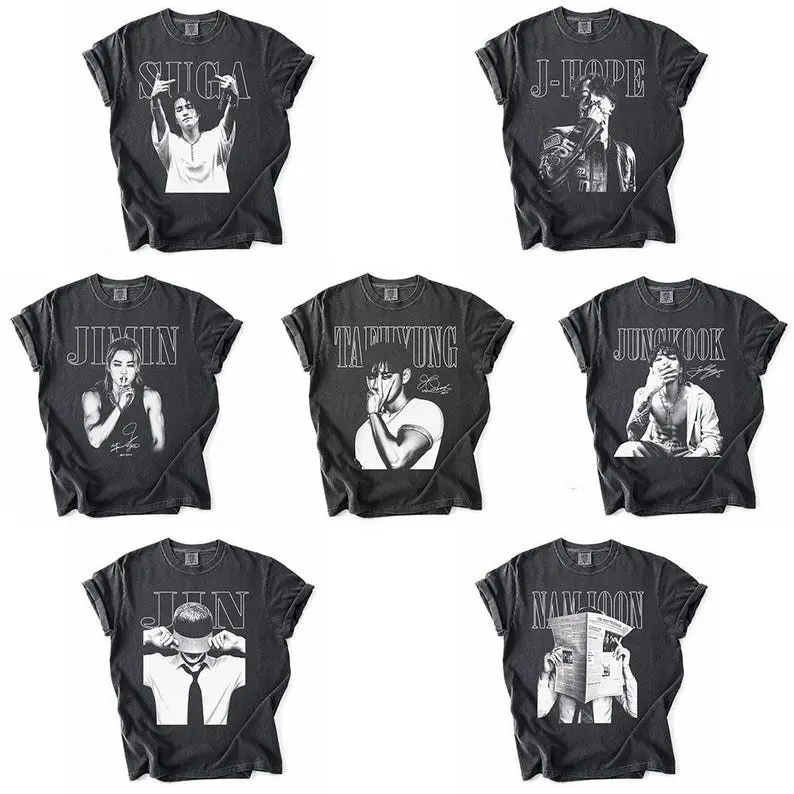 Vintage Bang-tan Boys Comfort Colors Shirt, Kpop Arirang World Tour Tee