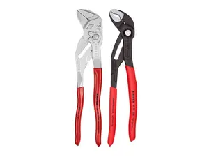 Knipex 10 in. Cobra Water Pump & Pliers Wrench Set, 2 Piece