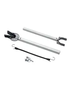Adjustable Boat Transom Saver 23-35 Inch Length With Composite Head, Heavy Duty Marine Transom Support For Docking And Trailering, Protects Boat Transom From Damage, Durable Stainless Steel Hardware, Easy Install Fit