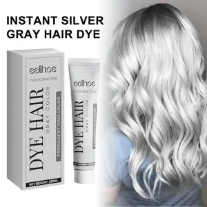 EELHOE Gray Hair Cream, Natural Color, Long-Lasting, Doesn’t Damage Hair, Easy to Apply, Easy to Wash Out, Trendy Hair Dye