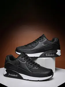 Men's Casual Sports Shoes with Iconic Style and Colorful Design, Breathable Running Sneakers, Comfortable Non-Slip Air Cushion Running Sneakers for Daily Training, Running Athletic Shoes