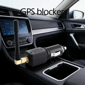 GPS Signal Protector Privacy Security Anti-Trac Device for Vehicles Portable Travel Accessory Indoor & Outdoor Use Black ABS 12-24V 0.3W 5-15m RangeA Valentine's Gift for Boyfriend