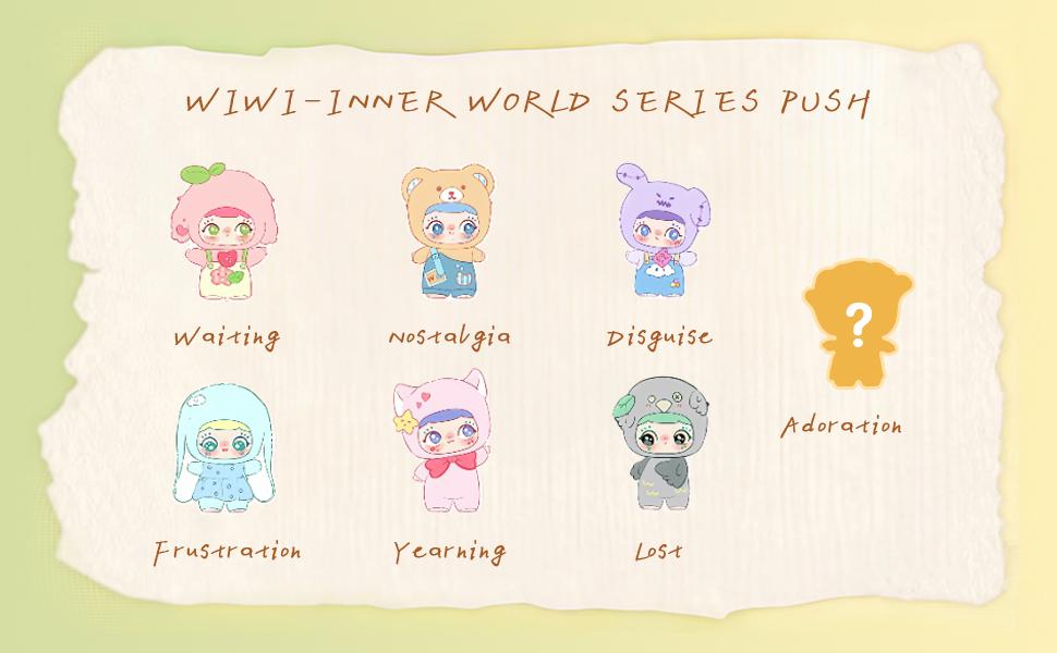 Fur plush series doll toys, randomly designed collectible action dolls, cute home decorations, birthday gifts (single packaging)