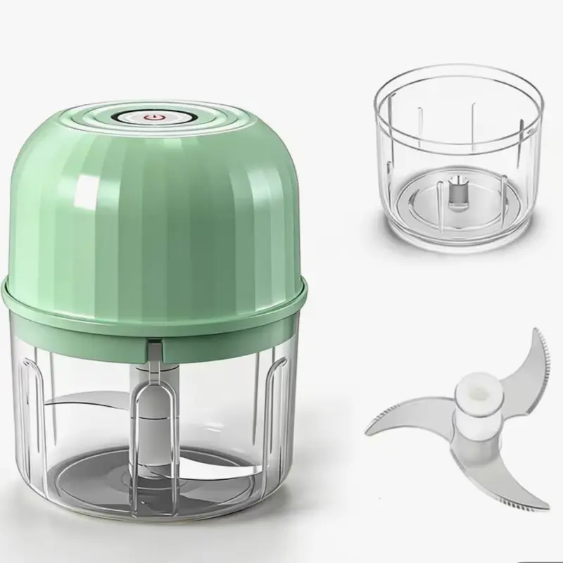 9.47oz Electric Garlic Crusher, Portable Mini Food Chopper, (with Meat Grinder Blade)vegetable Chopper, Small Food Processor, Suitable for Garlic, Puree, Onion, Herbs, Vegetables, Ginger, Juice Blender, As Well As Kitchen Tomato Dicer Chopper.
