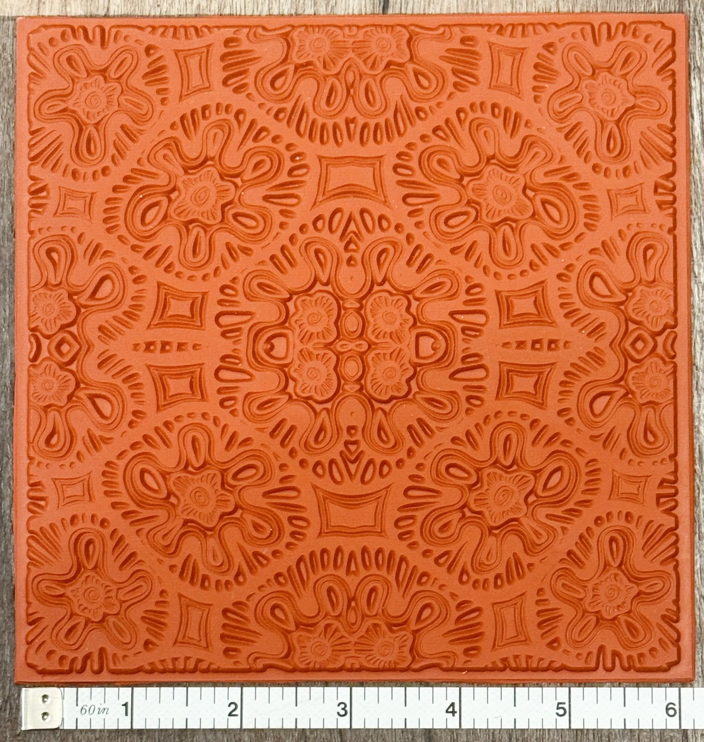 Daisy Flower Tile 6"x6"