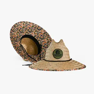 Straw Hat | Old School Camo