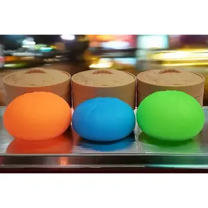 Glow in the Dark Dumpling Squishy Toy – Slow Rise Stress Relief Foam, Cute Food Squishy Fidget Toy for Kids & Adults