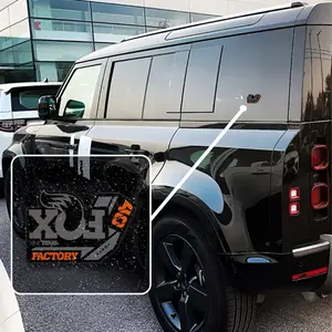 4PCS/SET Hardcore Decor Off-Road Sticker Car Decals - Vehicle Exterior Decoration For car decor, off-road backpacks, desk ornaments. With sharp off-road texture, adds cool "FOX Factory" logo details. Practical for decor-loving off-road lovers!