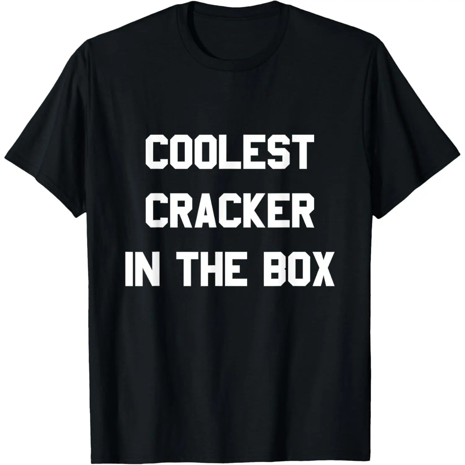 Coolest Cracker in the Box T-Shirt T-Shirt made in USA Graphic Tee