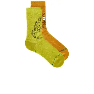 Stance Grinch And Max Socks in Green