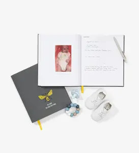 The Savor Baby Book - Baby Memory Book for New Parents, Perfect Baby Shower Gift