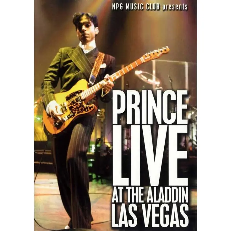 Prince Live at the Aladdin Las Vegas Movie Poster Print (27 x 40)
