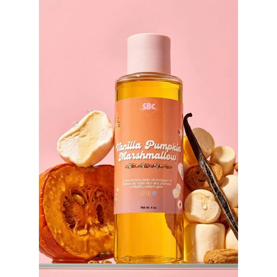 Vanilla Pumpkin Marshmallow Body Oil