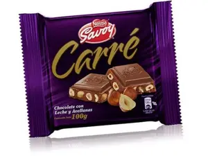 SAVOY CARRÉ Hazelnuts /  SAVOY CARRÉ Avellanas  100g Uni