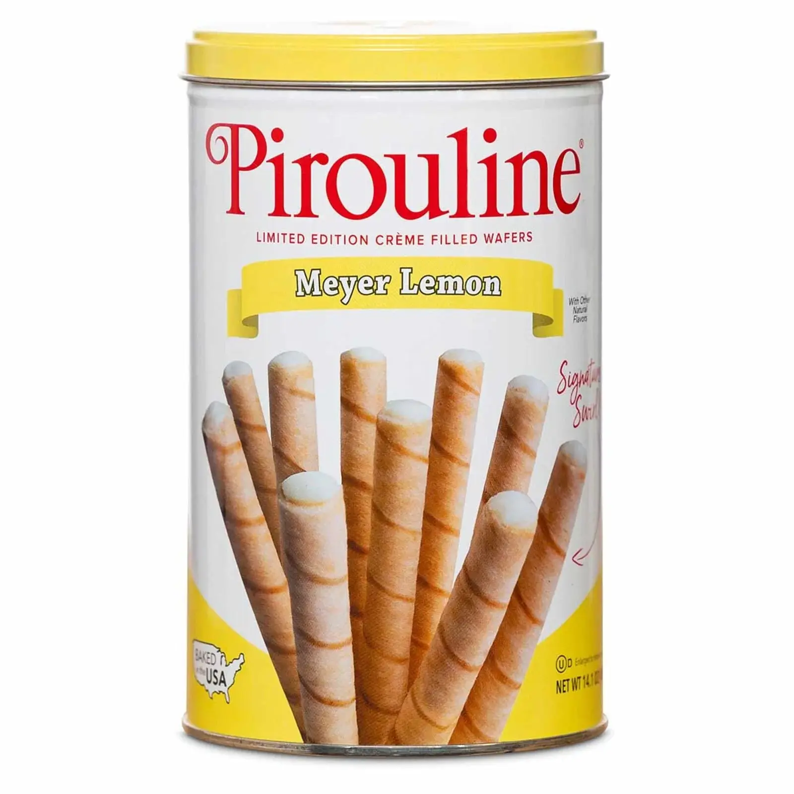 Pirouline Meyer Lemon 14.1oz Tin