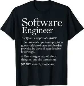 Software Engineer Definition Apparel, Computer Science T-Shirt - Jennairenej Shop 47B07ZXD2C4N