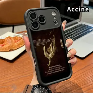 Icarus' Fateful Plunge Phone Case for iPhone 17 Pro Max 16 Plus 15 14 13 12 11 Air E Shockproof Non Slip Military-Grade Protection Silicone Cover