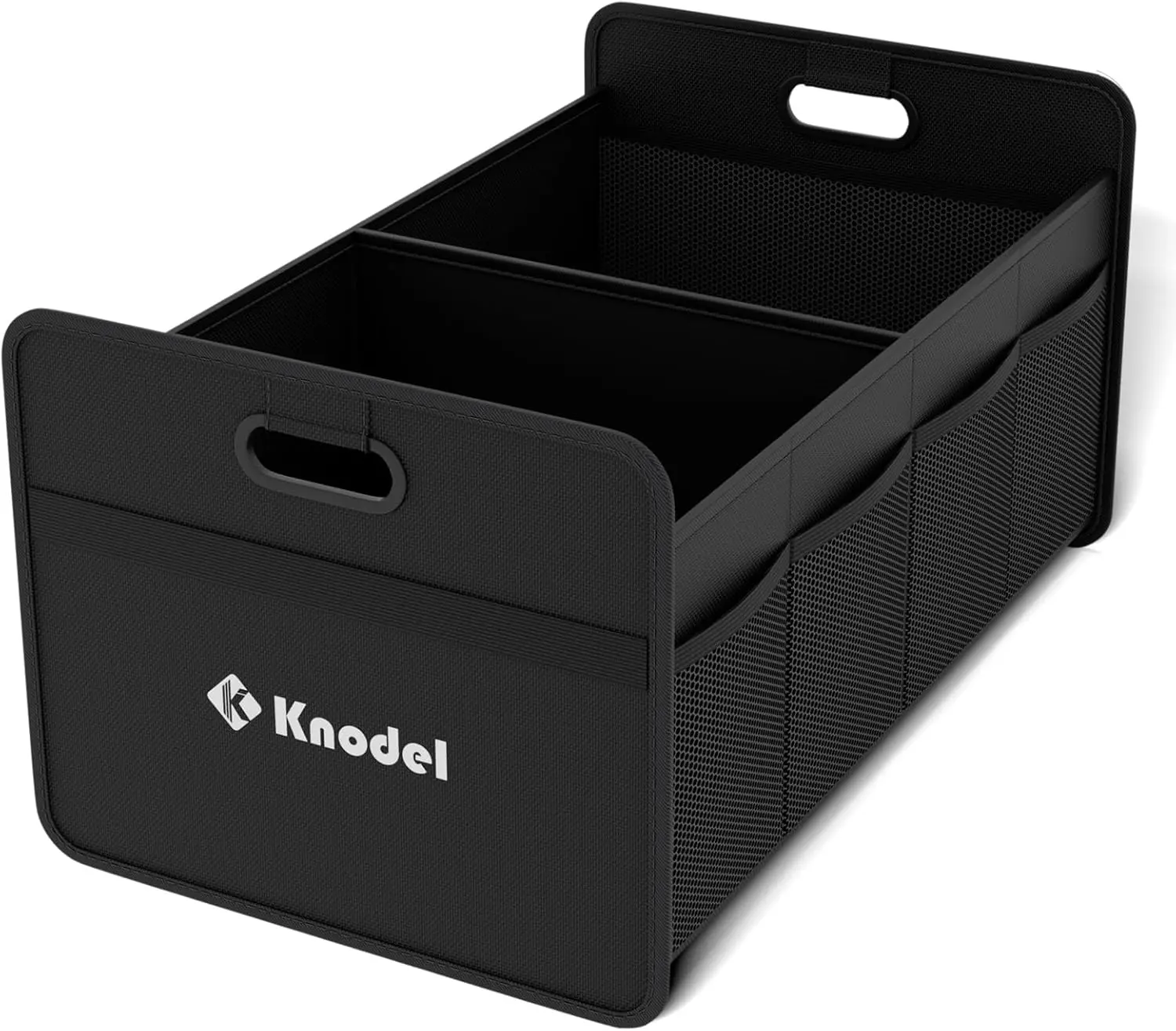Car Trunk Organizer, Foldable Organizer for Car, Automotive Consoles & Organizers, Storage with Reinforced Handles (Small, Black)
