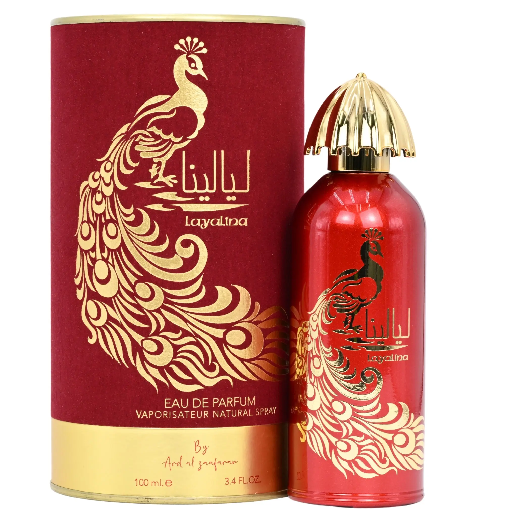 Ard Al Zaafaran Layalina Unisex EDP Perfume Spray (3.4 fl oz) - New in Box, Infused with Lavender, Moss, Musk, Mandarin, Amber Vanilla, Aromatic Citrus, Soft Floral, Refreshing Zesty, Signature Scent, Boosts Freshness, Amber Vanilla Fragrance, Aromatic Ci