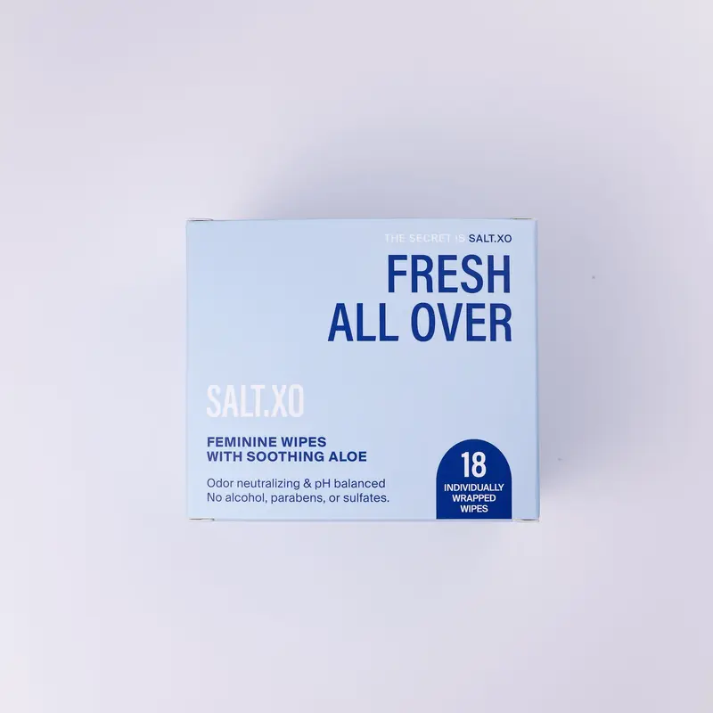 Salt.Xo Fresh All Over Feminine Aloe Wipes