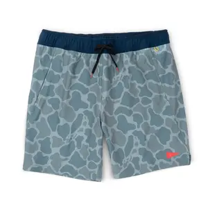 Florence Marine X - Standard Issue Elastic Short - Light Sea Blue Camo