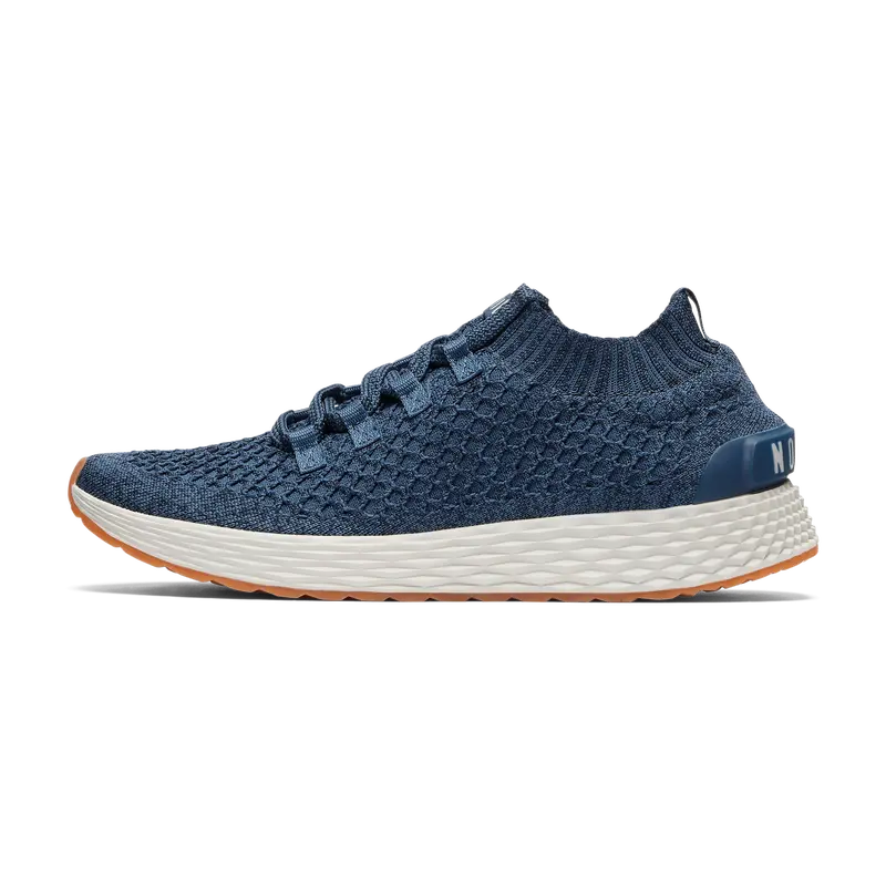NOBULL Men's Allday Knit Shoe in Shadow Navy - Everyday Walking Sneaker, Comfortable Slip-On Shoe, Casual Trainer