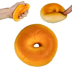 top trendz squishy Squishy Collection Braided Brioche Bread Scented Stress Relief Toy with Sticky Wet Soft Slow Bouncing Treats for Tactile Fun Perfect Stress-Relief Toy &Party Filler, Ideal Holiday Gift, Stress RelievingAccessory autism kid