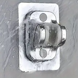 1pc Translation No-drilling Shower Head Bracket, Adjustable Soft Hose Holder Base, Shower Water Equipment