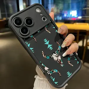 Phone Case for iPhone 17 Pro Max 16 15 14 Plus 13 12 11 X XS Plus/Air/ProMax/Pro Bohemian Skull Pattern Pattern Pocket-Friendly Shockproof Silicone Protective Soft Smartphone Casing
