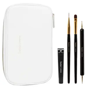 butter LONDON Signature Nail Care 5-Piece Kit with Nail Polish Pens, Includes Nail Polish Case & Storage Case - Manicure