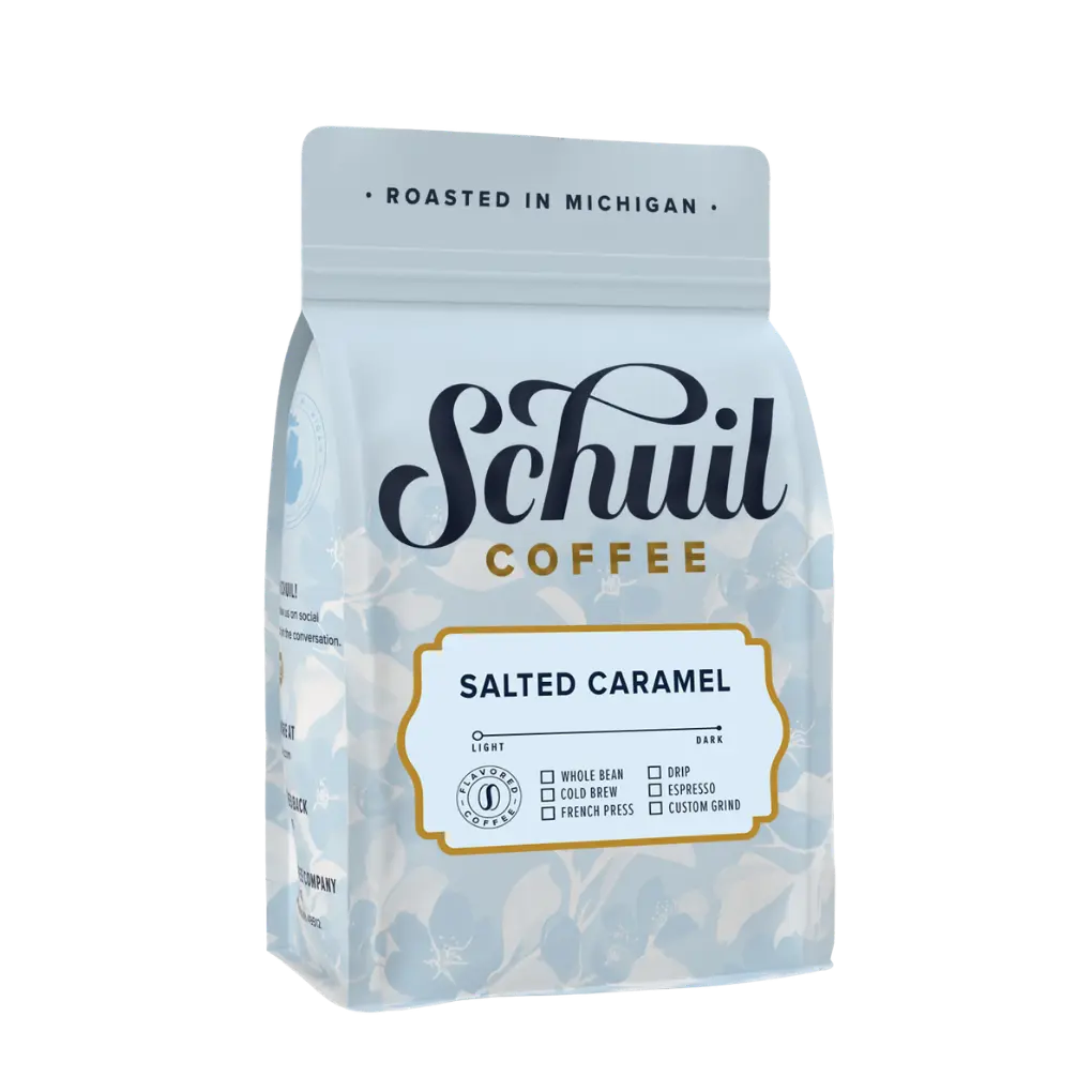 Salted Caramel |  Freshly Ground Flavored, 100% Arabica Specialty Coffee |  Beverage