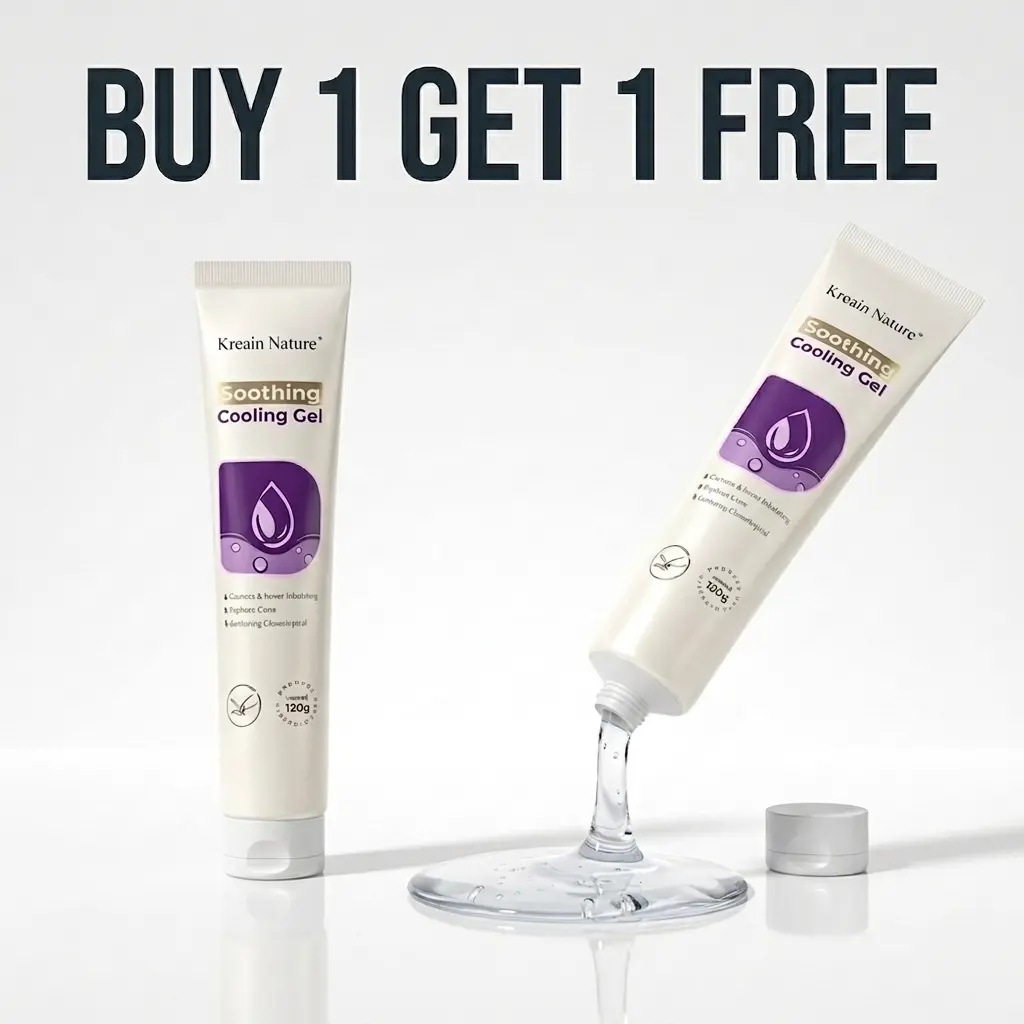 [Buy 1 Get 1 Free] Kreain nature Natural herbal care gel, gentle and non-irritating, suitable for daily use for skincare,.Completely Upgraded