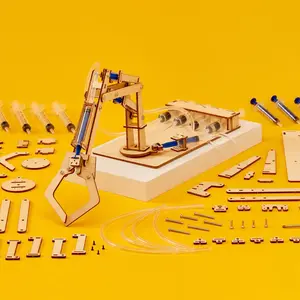 Hydraulic Robotic Arm DIY Kit, Educational STEM Toys