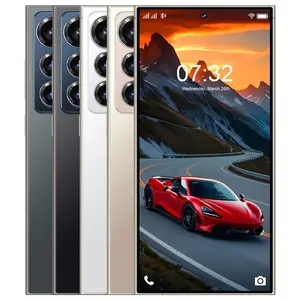 Global Unlocked Smartphone Ram4gb Rom64gb 4g Network Android12 5mp+16mp 6.8 Inch HD Display Touchscreen Phone High Performance Phone Gift for Seniors Students