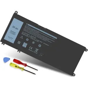 56WH 33YDH Laptop Battery for Dell Inspiron 17 7000 7778 7779 7786 7773 15 7577 G3 3579 3779 G5 5587 G7 7588 Latitude 13 3380 14 3490 15 3590 3580 PVHT1 P30E 81PF3 081PF3 12 Months Warranty