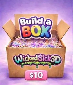 $10 WickedSick3D 3D Printed Build-A-Box TikTok Live Customizable Box with Flexible Selection and Live Packing