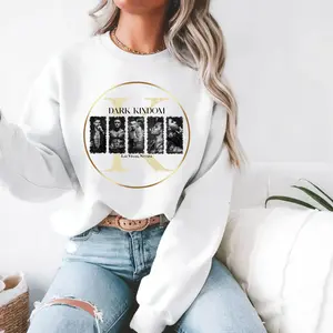 Dark Kingdom T-Shirt, Titan, Cross, Grave, Bones, Code of Silence Sweatshirt, Dark Romance Hoodie, Booktok Merch