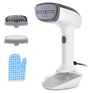 Handheld Garment Steamer for Clothes, Portable Steamer & Iron 1200W, 2-in-1 Fabric Wrinkle Lifter Steam Iron with Removable 300ml Water Tank, 20s Fast Heating, Gift for Women
