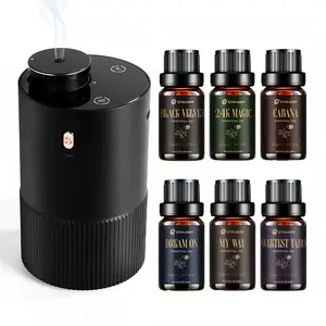 #Summber Vibes Smart Car Waterless Diffuser, Compact Air Aromatherapy Diffuser, Mini Scent Air Machine Portable Essential Oil Diffuser for Home Car Office