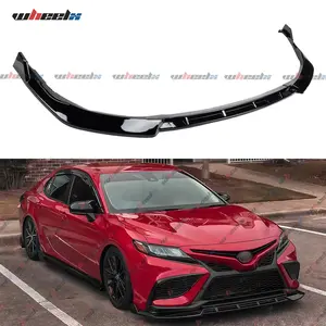 2021-2024 Toyota Camry SE & XSE - V2 Style 3-Piece Front Bumper Lip Splitter Kit (Excludes LE/XLE), Includes Splitter Kit fathersdaygift fathersdaygift